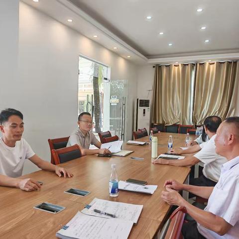 区人社局赴大茅村委会推进被征地农民养老保险办理工作