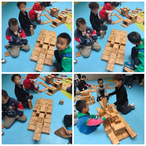 “搭来搭趣”——人和街道中心幼儿园第一分园大一班户外自主游戏观察记录