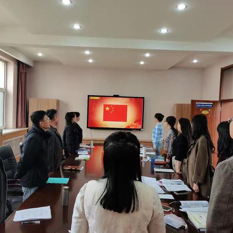 “学习榜样力量 争做攻坚先锋”生物地理教研组党支部2月主题党日活动