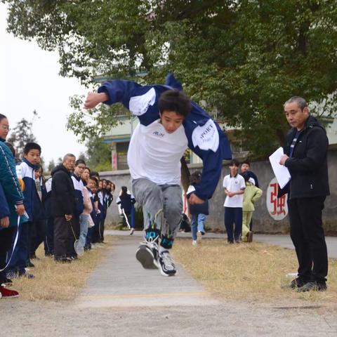 洪茂中学隆重举行第九届冬季运动会