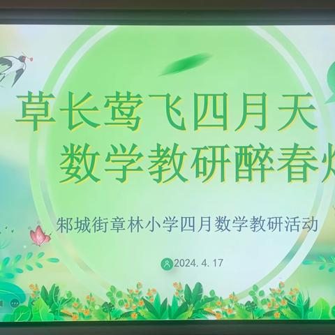 深耕细研踏歌行，谱写教研新篇章——章林小学数学教研活动