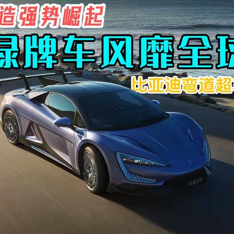 中国智造强势崛起，绿牌车风靡全球，比亚迪弯道超车惊艳世界！
