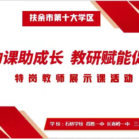 学区约课助成长 ﻿教研赋能促提升 —扶余市第十大学区特岗教师展示课活动纪实