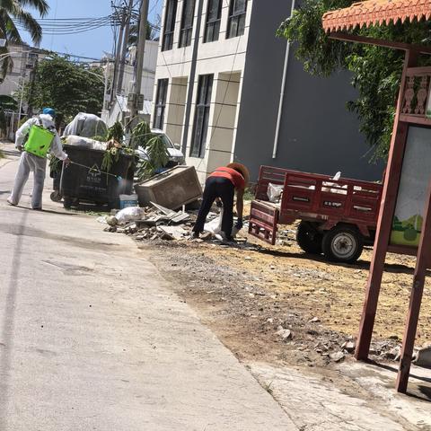 新村镇农技员下沉一线喷药灭蚊，筑牢基孔肯雅热防控屏障