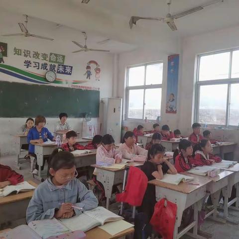 段木周希望小学语文教研活动