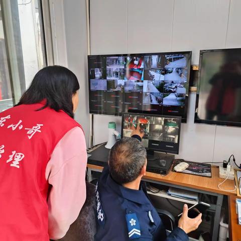 东盛社区清明假期值班动态