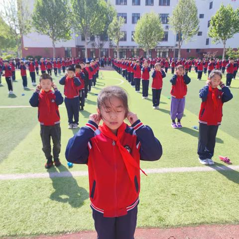 阳光运动，活力纷呈——寿光市孙家集街道中心小学会操比赛