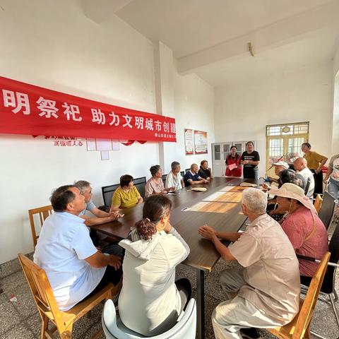 榆山街道云锦社区：中元节文明祭祀 助力文明城市创建