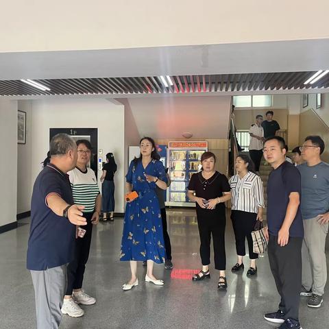 市爱卫办考核组检查长安路地区省级卫生先进单位创建工作