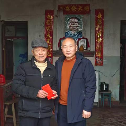 情暖新春 心系园丁——马圩镇中小学春节走访慰问活动