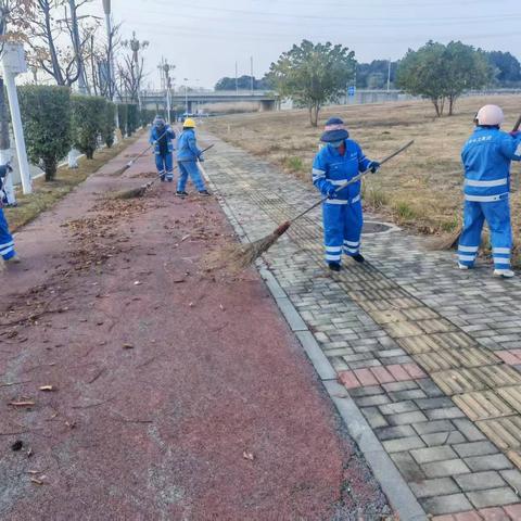 景德镇京环“冬日攻坚”：扫盲区、理落叶，守护瓷都洁净容颜