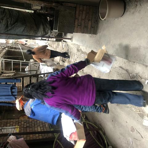 【新城区长乐西路街道】“清洁院落,我们在行动”