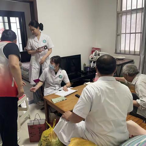 长乐西路街道|健康敲门  关怀零距离活动——安仁坊社区