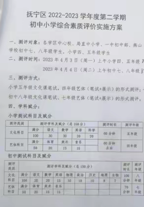 以综合素质评价促教育教学质量