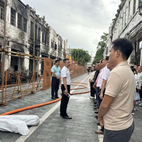 中山街道迅速开展火灾事故处置暨消防整治专项工作