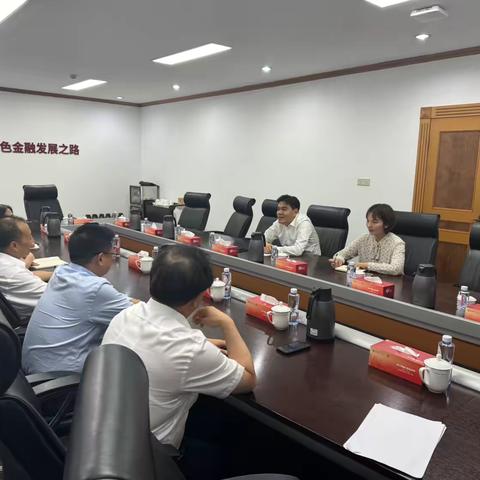 江苏分公司刘洪总经理一行赴淮开展调研工作