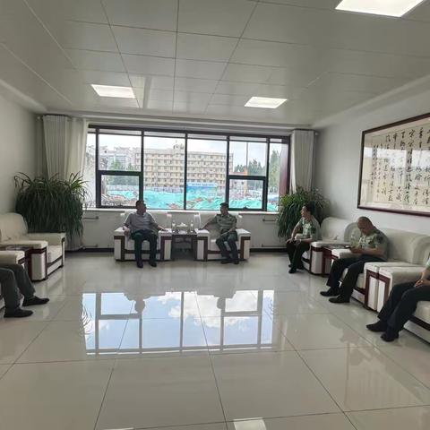 军民同心共筑梦 区退役军人局走访区人武部