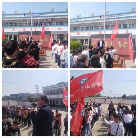 【晁陂镇甲林小学】——“读历史爱家乡，体会革命精神，传承红色基因”活动开展