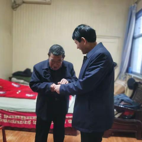 【新城街道潭马社区】党建引领送温暖 春节慰问暖人心
