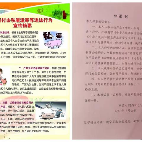 建宁县农业农村局:坚决打击私屠滥宰违法行为，切实保障群众舌尖上的安全