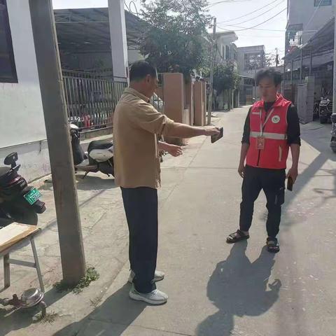 居民反馈问题  网格员及时跟进处理