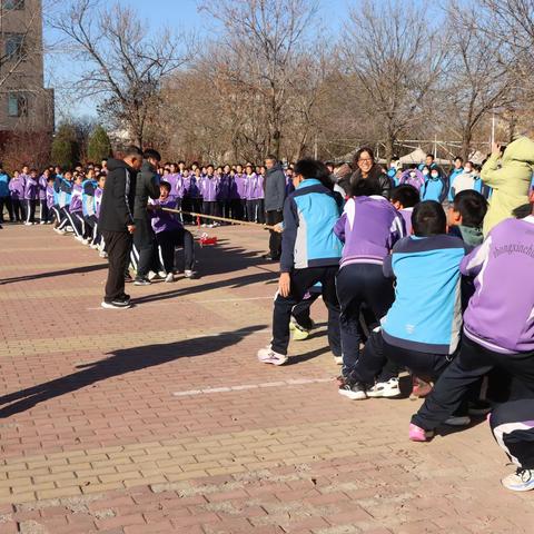 绳聚力量，拔响青春——丁庄街道中心初级中学2025年拔河比赛燃情落幕