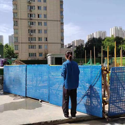 6月5日辛家庙街道大气污染专项治理工作