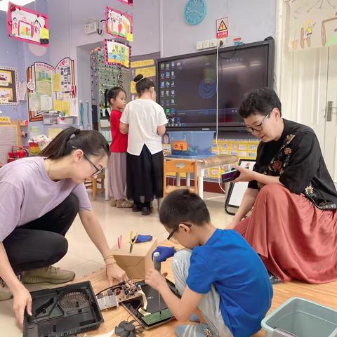 【党旗飘·雅园美 大港四幼教育集团2024宣】教研花开夏日长  深研细悟共成长——张丽名师工作室成员展示交流活动