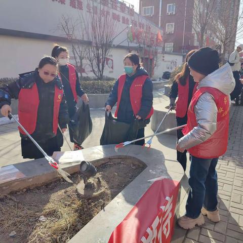 党建引领聚合力  全力以赴助创卫