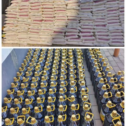 新春送温暖 情暖老人心—寺沟村为60岁以上老人发放春节福利