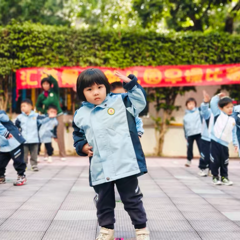 童乐幼儿园（汇美景台分园）2024学年第一学期早操比赛活动 ‍ ‍