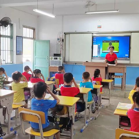 课堂常规展风采，良好习惯铸未来——乐民镇白石小学一年级课堂常规展示课