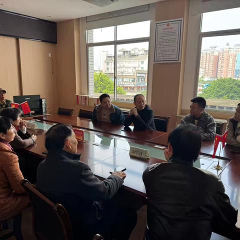 仓山镇主要领导联合区直部门开展“大接访”活动