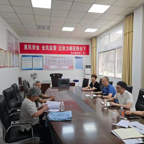 仓山镇主要领导联合区直部门开展“大接访”活动  ‍