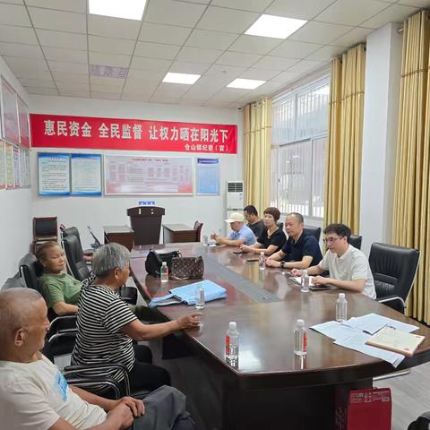 仓山镇主要领导联合区直部门开展“大接访”活动  ‍