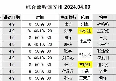 “教”以潜心 “研”而致远——二道区进修学校综合部到52小听课视导