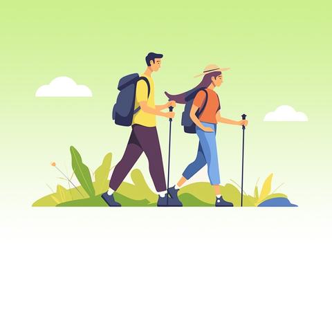 春日的足迹：一场爱与成长的踏青之旅