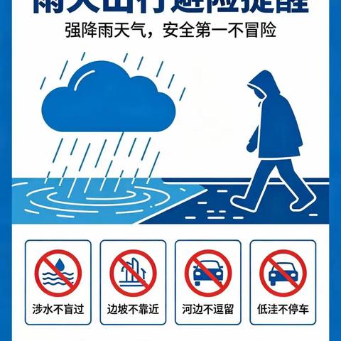 汛期已至！这些防汛避险知识，请全体村民牢记！