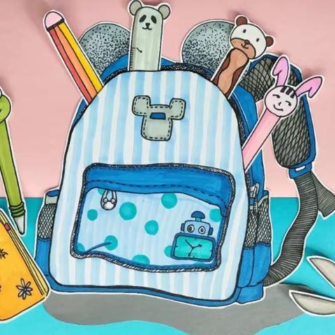 好习惯伴我成长——记M1一年（3）班整理书包大赛