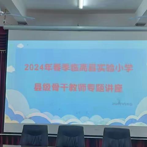 匠心独运， 共话教育智慧 --2024年春季临高县实验小学县级骨干教师专题讲座精彩集锦