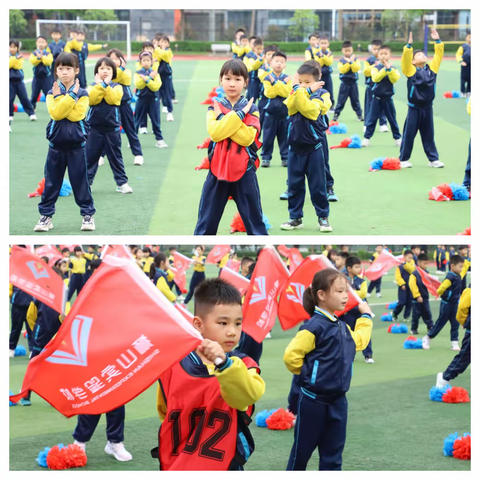 【有气质 更卓越】﻿赛常规，展风采——狮山实验学校第五届“阳光体育大课间会操评比活动”圆满落幕