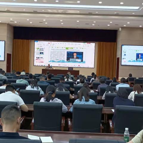 2025年垃圾分类进机关培训会