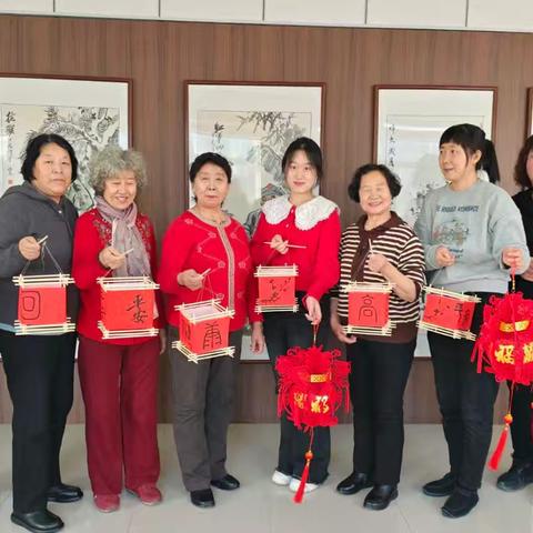 指尖上的年味“灯笼迎春”手工灯笼制作活动