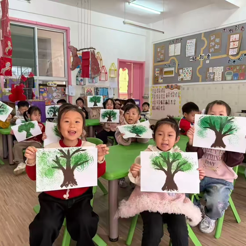 “植此新绿，赴约春天”——高唐县第二实验幼儿园学府园植树节主题活动