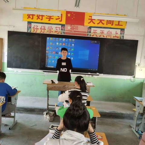 “讲故事，学知识”—孟岗镇王石头小学六年级“成语故事我来讲”