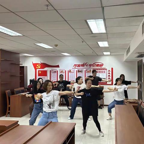 渑池公司积极开展工间操集训并参加市公司比赛取得优异成绩