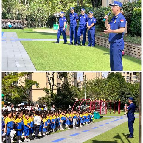 海贝中英文幼儿园（建工园）——地震演练