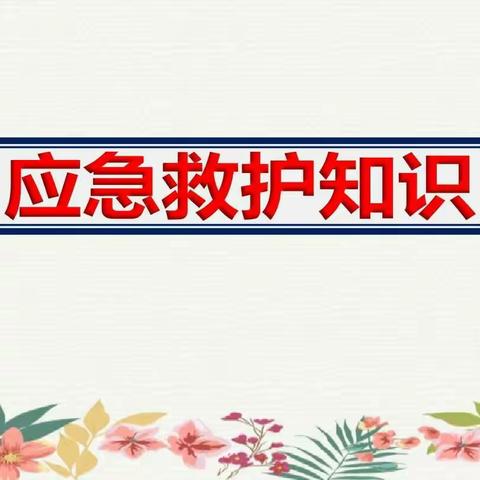 “急”在分秒  “救”在身边——青田中心幼儿园急救知识培训