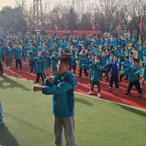 活力早操促成长，悦动自信向未来——高新区第三十五小乳庄分校春季体操比赛纪实