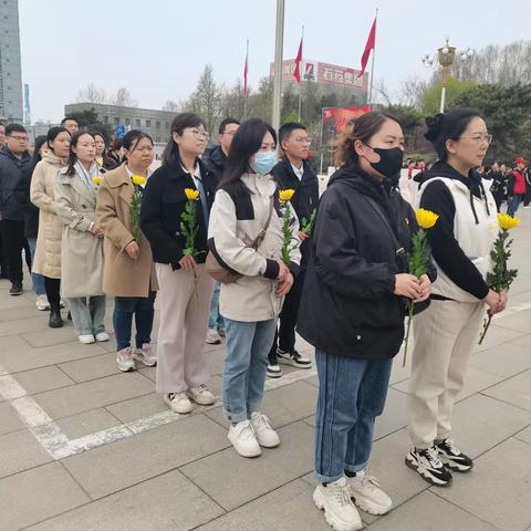 阜康街道胜利北街第一社区清明节公祭活动